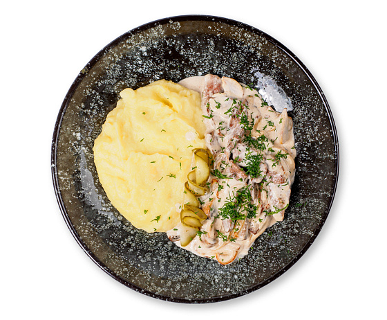 Бефстроганов из говядины 1