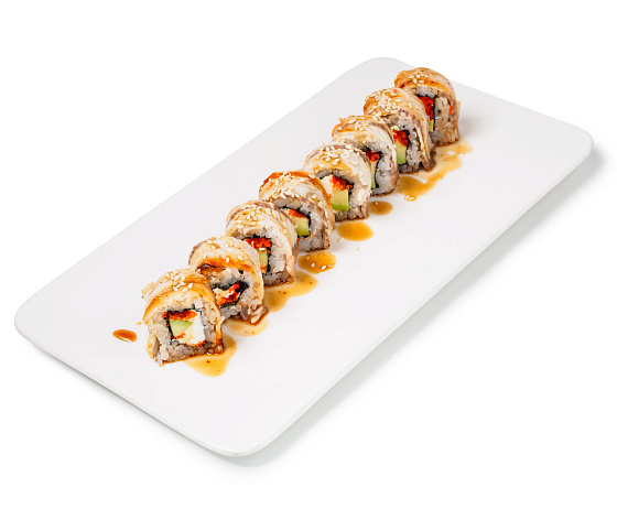 Ролл сливочный угорь 1