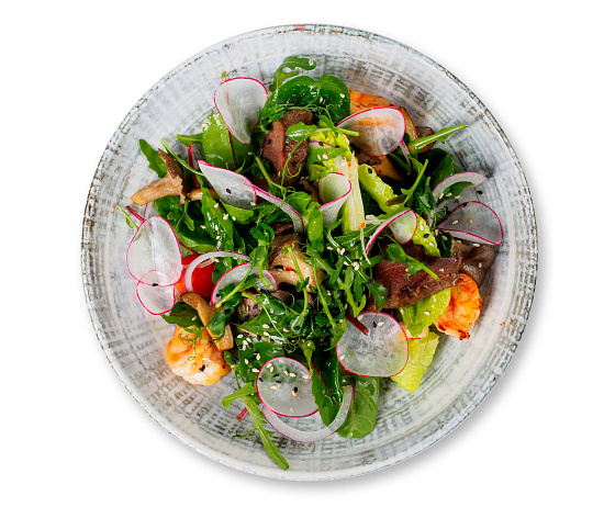 Теплый салат 1